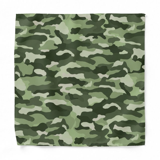 Green Camouflage Bandana (Front)
