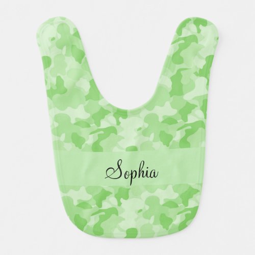 Green Camouflage Bib