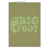 Green camouflage Bigfoot text (Front)