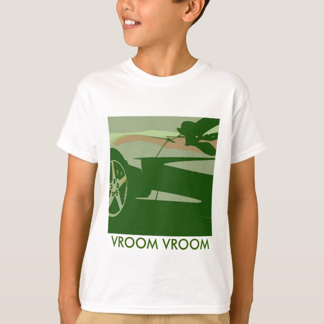 Green Camouflage Corvette T-Shirt (Front)