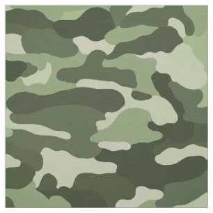 Green Camouflage Fabric
