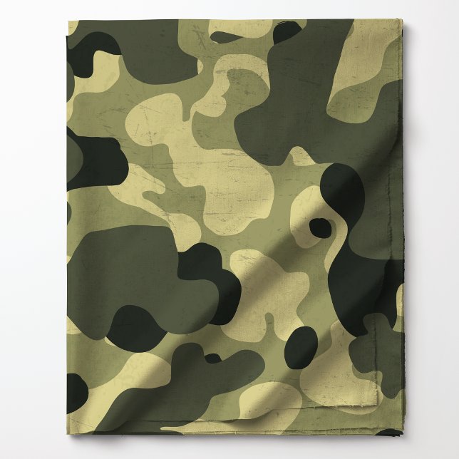 Green Camouflage Military Camo Fabric (Creator Uploaded)