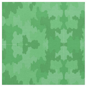 Green Camouflage Pattern Fabric