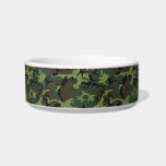 Green Camouflage Pattern, Military Pattern, Army Bowl<br><div class="desc">Elegant,  stylish and sophisticated camouflage pattern in green and brown color. Modern and trendy gift,  perfect for the military lover in your life.</div>