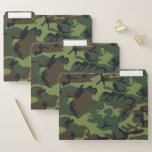 Green Camouflage Pattern, Military Pattern, Army File Folder