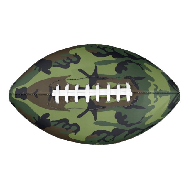Green Camouflage Pattern, Military Pattern, Army Football (Front)
