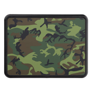 Green Camouflage Pattern, Military Pattern, Army Hitch Cover