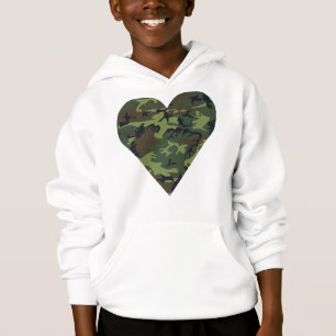 Green Camouflage Pattern, Military Pattern, Army Hoodie