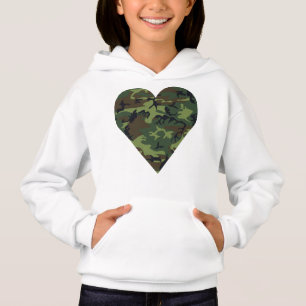 Green Camouflage Pattern, Military Pattern, Army Hoodie