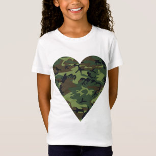 Green Camouflage Pattern, Military Pattern, Army T-Shirt