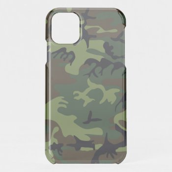 Green Camouflage Pattern Iphone 11 Case by MissMatching at Zazzle