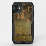 Green camouflage pattern vintage V2.0 OtterBox Commuter iPhone 11 Case