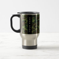 Green Camouflage Pattern, Your name, Personalize