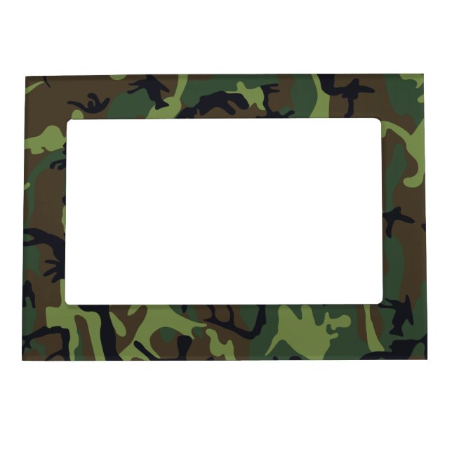 Green camouflage Picture Frames (Front)