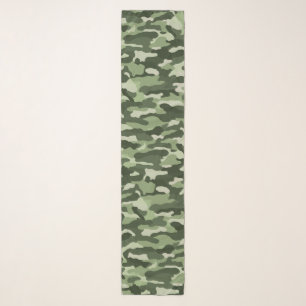 Green Camouflage Scarf