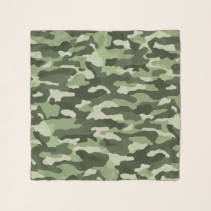 Green Camouflage Scarf