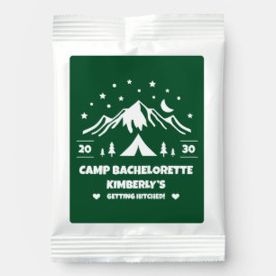 Green Camp Bachelorette Party Hot Chocolate Drink Mix