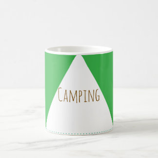 Green Camping Mug