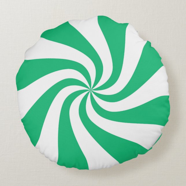 Green Candy Pillow (Back)