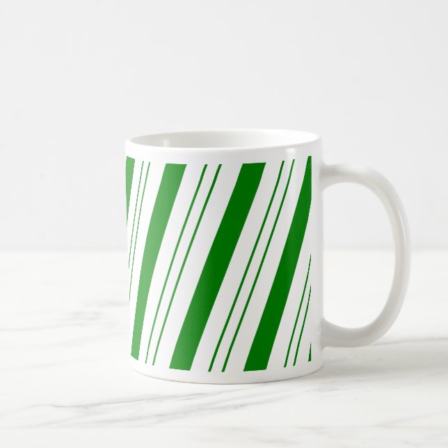 Green CandyCane Coffee Mug (Right)