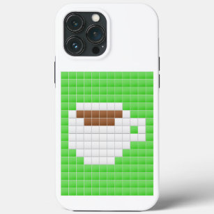 Green Cappuccino (Emoji Art) iPhone 13 Pro Max Case