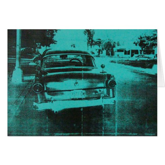 Green car cards (Front Horizontal)