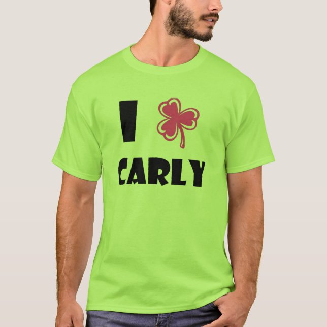 Green Carly Clover Shirt (Front)