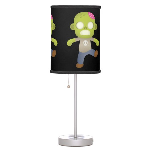 Green Cartoon Zombie Table Lamp (Right)