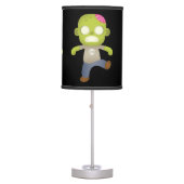 Green Cartoon Zombie Table Lamp (Front)