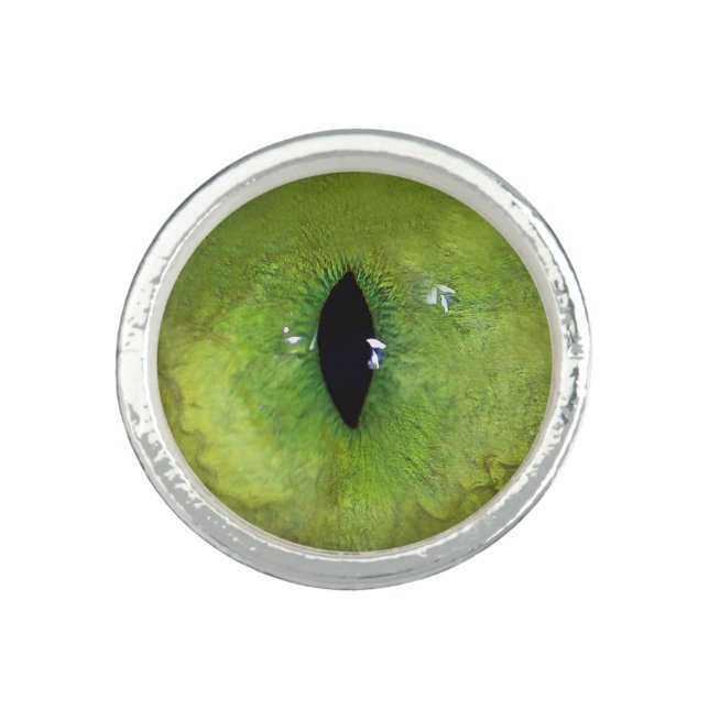 Green Cat Eye Ring (Front)