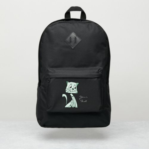 Green Cat Port Authority Backpack