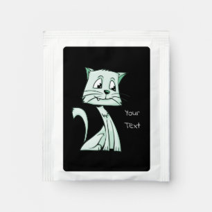 Green Cat Tea Bag Drink Mix