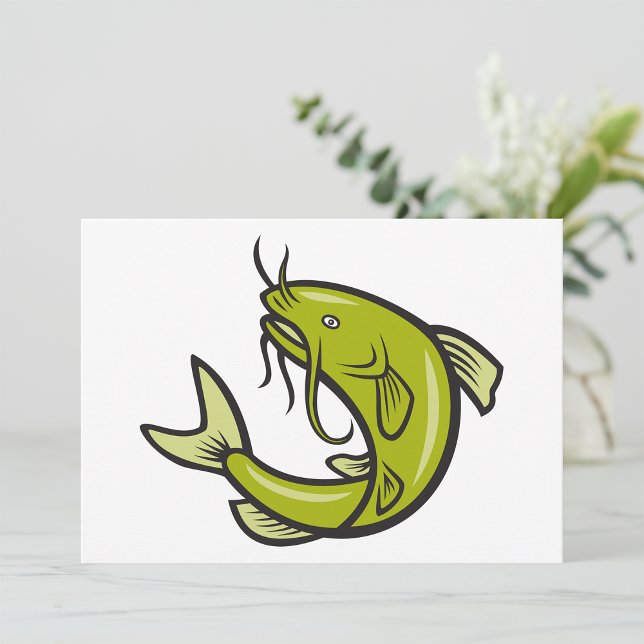 Green Catfish Invitations (Creator Uploaded)