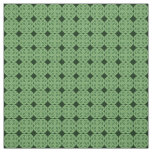 Green Celtic Irish Knot Fabric