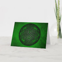 Green Celtic Knot Art