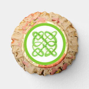 GREEN CELTIC KNOT REESE'S PEANUT BUTTER CUPS