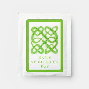 GREEN CELTIC KNOT Tea Drink Mix Packets
