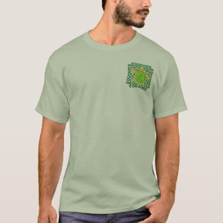 Green Celtic Knot Turtle 2-Sided Shirts