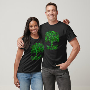 Green Celtic Tree Of Life T-Shirt
