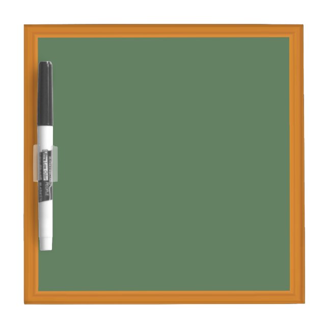 Green Chalkboard Dry-Erase Board (Front)