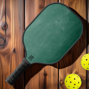 Green Chalkboard Pickleball Paddle