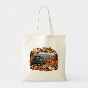 Green_Chasing Fall Colors Smoky Mt Tote Bag