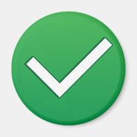 Green Check Mark Write Symbol