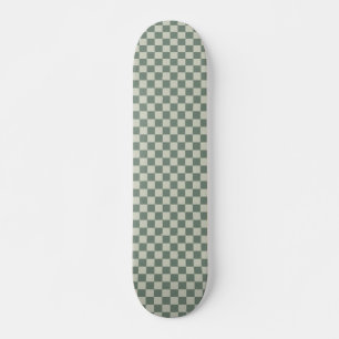 Green Checkerboard Skateboard