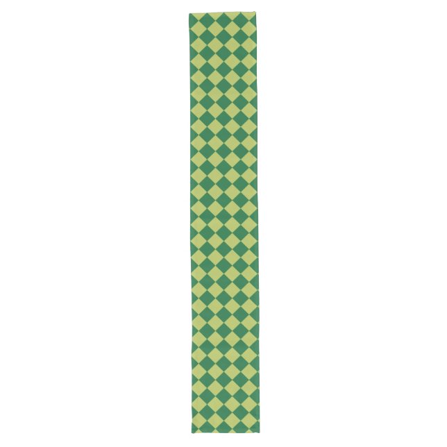 Green Checkerboard Tablecloth (Front)