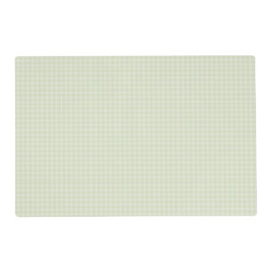Green Checkered Gingham Place Mat