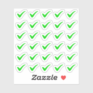 Green Checkmarks To Do List Done Tracker Planner  Sticker