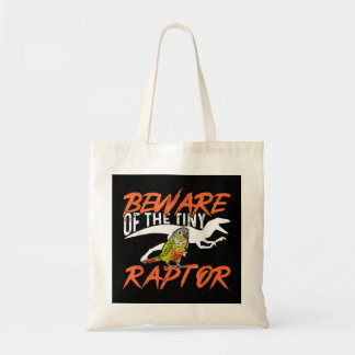 Green Cheek Conure Beware Of The Tiny Raptor Bird Tote Bag