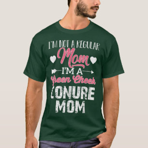 Green Cheek Conure Mom Im Not A Regular Mom Png T-Shirt