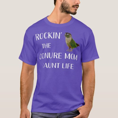 Green Cheek Conure Shirt Conure Parrot Bird Mom